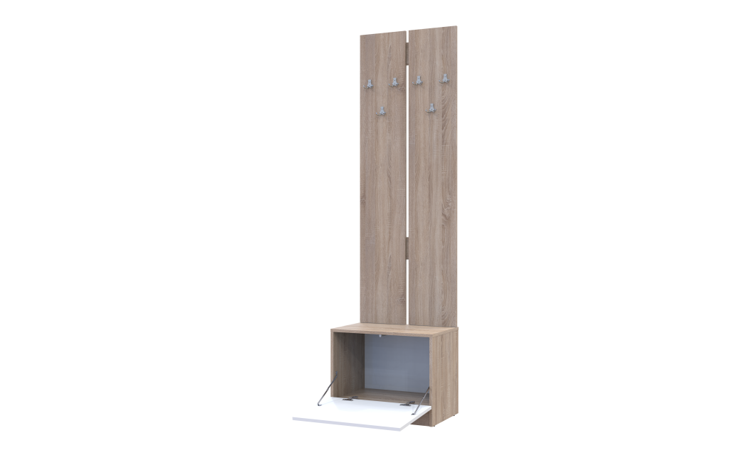 Flurwand Doros Sola Sonoma Eiche 60x40x215 (44900346)