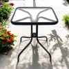 Gartenmöbel-Set ISLAND + SOFIA: quadratischer Tisch 70 cm und 4 Stühle, braun (10070016)