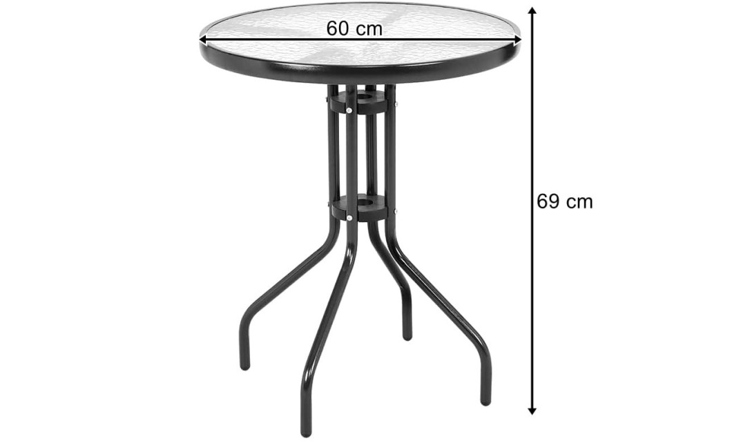 Gartentisch ISLAND rund 60 cm (10039961)